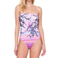 Gottex - Bandeau Strapless High Leg One Piece Swimsuit