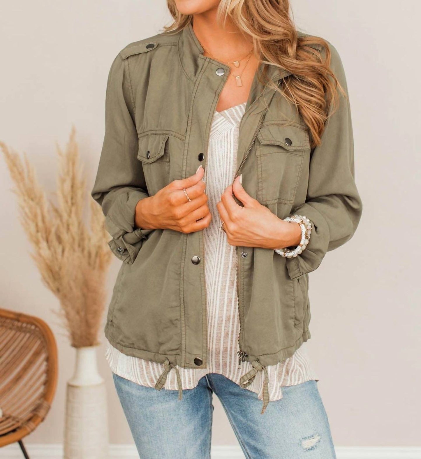 Elan - Lightweight Gauze Jacket