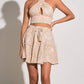 Elan - CRISS CROSS HALTER TOP
