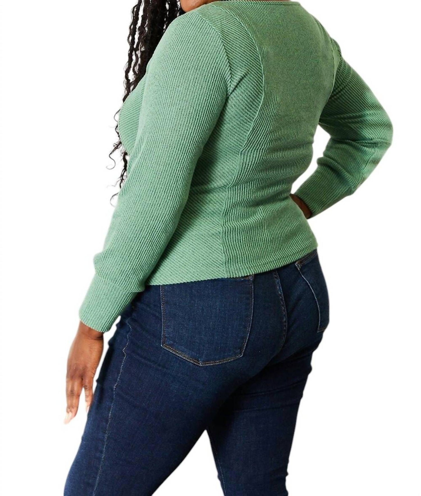 Basic Bae - Chic Scoop Neck Long Sleeve Top