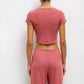 Leset - Lauren Crop Slim Tee