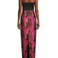 Black Halo - Lumina Jacquard Strapless Maxi Gown