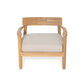 Mallorca Acacia Wood Club Chair With Seat Cushion