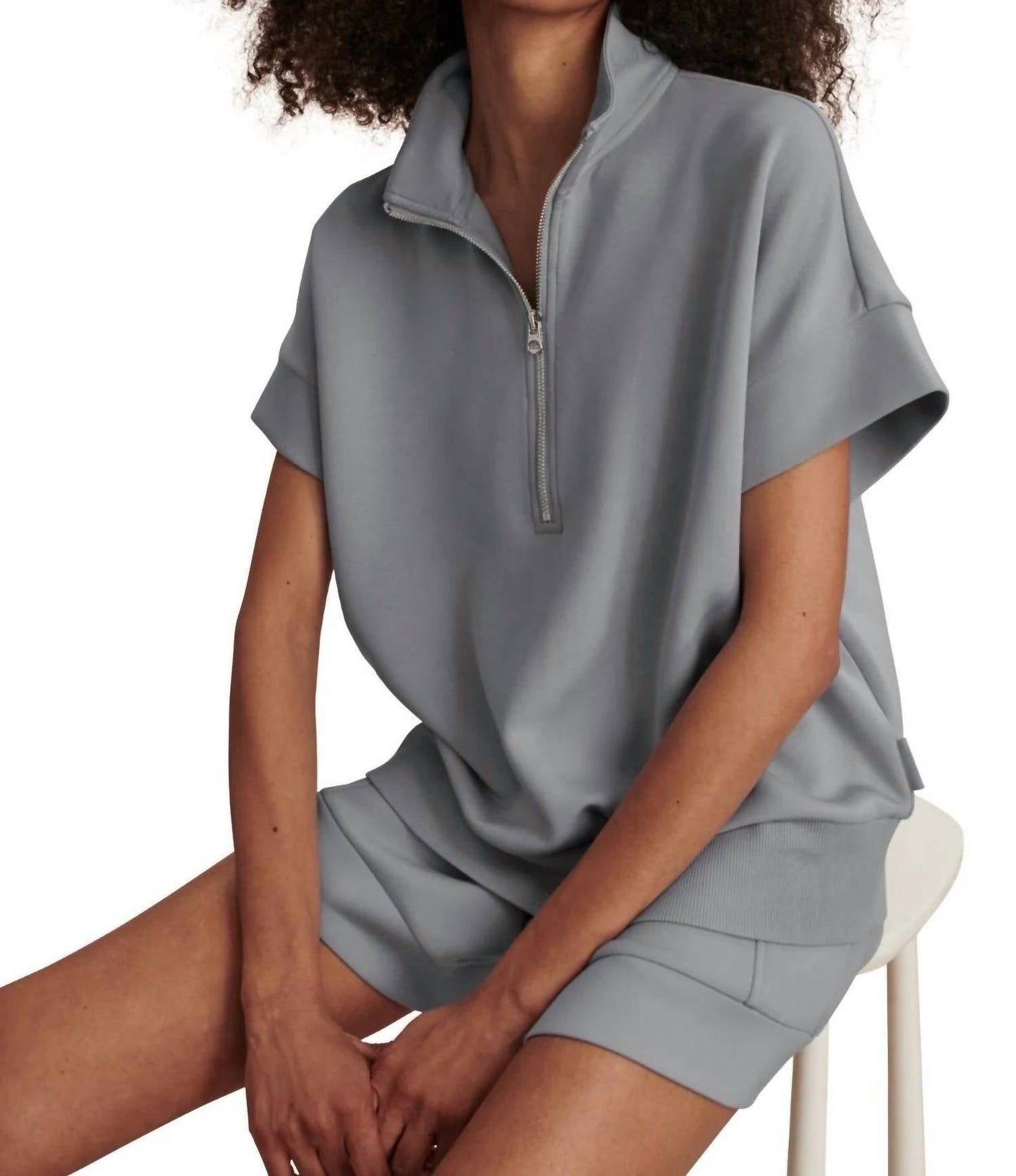 Varley - Ritchie Short Sleeve Sweater