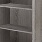 5 Tier For Office Bookshelf, Bookcase, Etagere, Contemporary & Modern