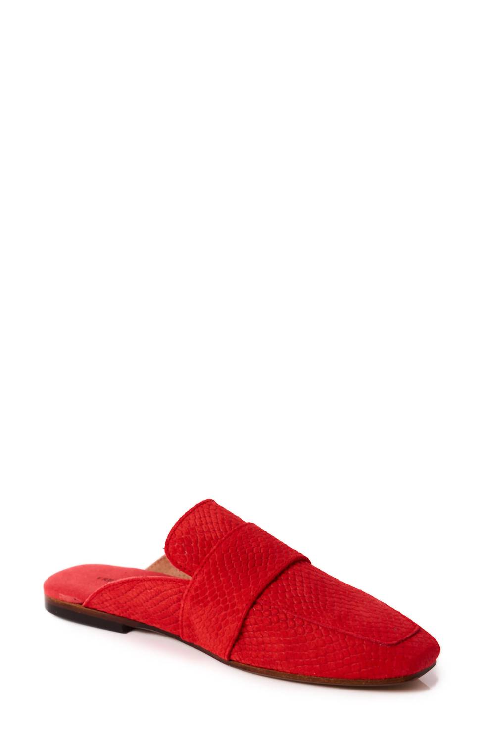 Free People - Women's At Ease Embossed Loafer