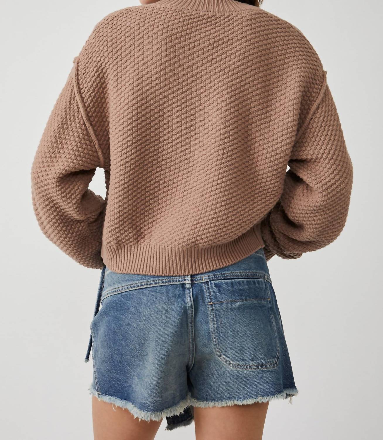 Free People - Lila Button Front Long Sleeve Cardigan