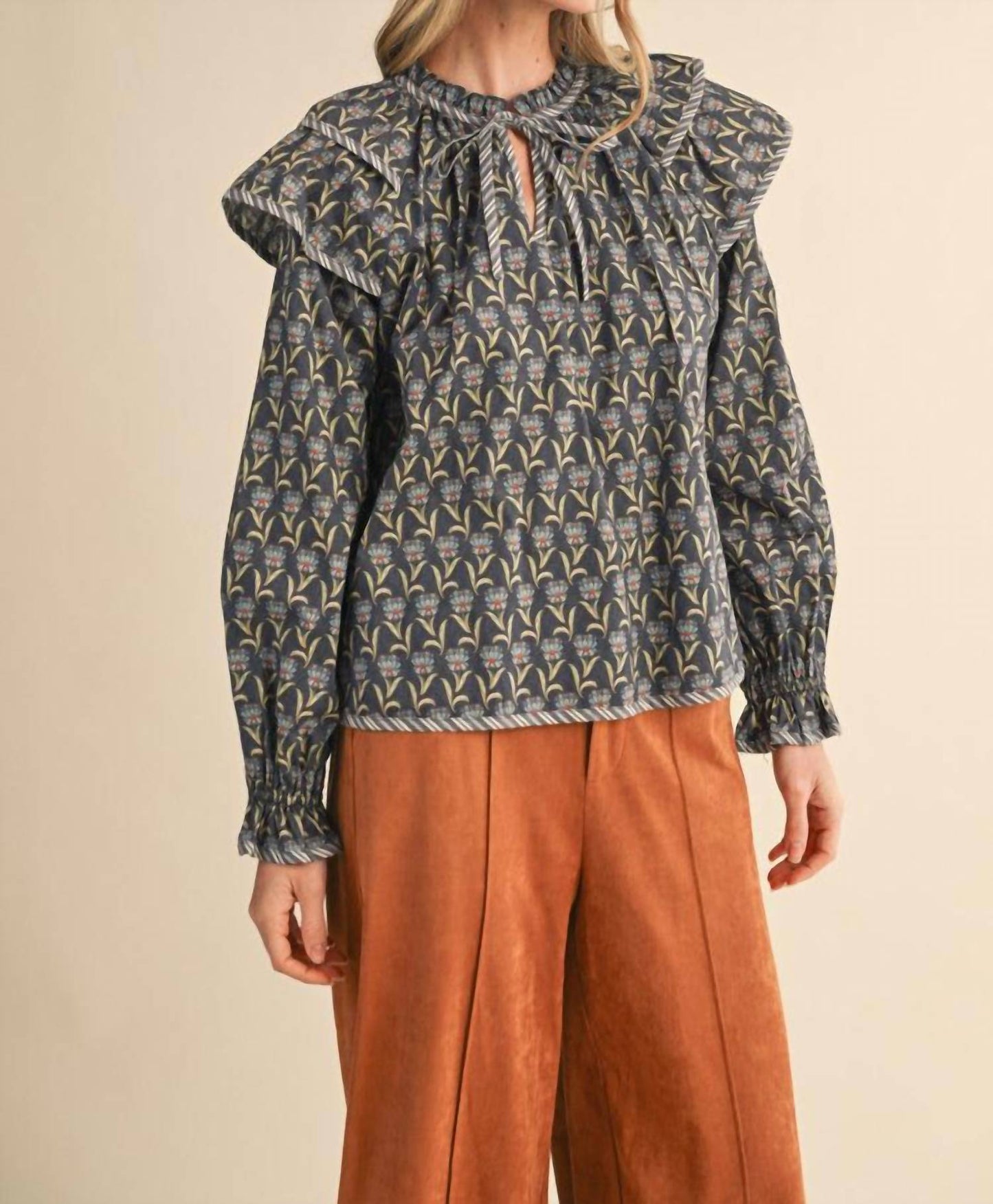 &Merci - Steady My Heart Floral Top