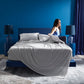 BedGear Dri-Tec King Pillowcase Set, Grey