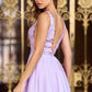 Sherri Hill - Laced Bodice Cocktail Dress