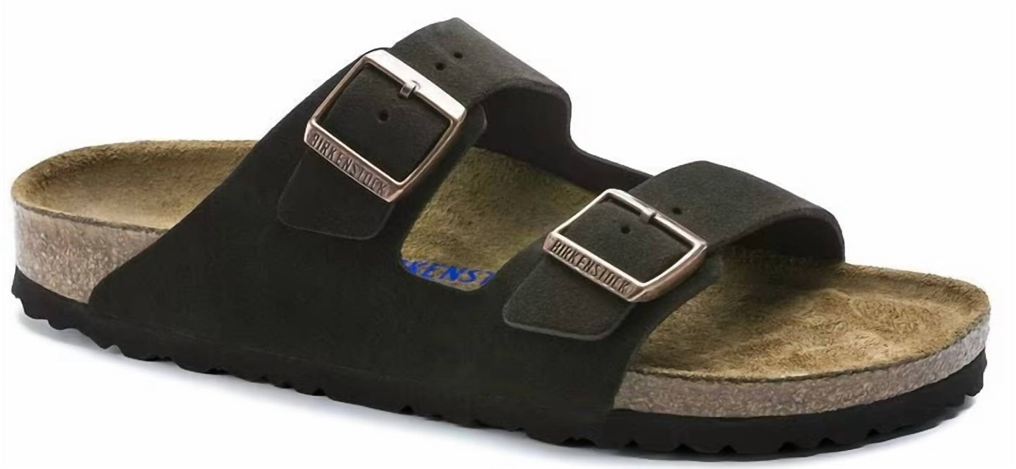 Birkenstock - Women's Arizona Soft Footbed Suede Leather - Medium/Narrow