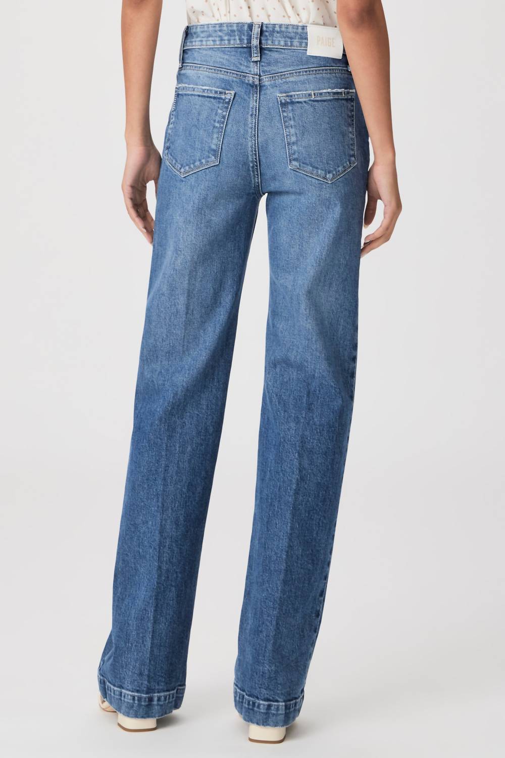 Paige - Women's Leenah Wid Leg Jeans