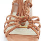 Dolce Vita - Women's Kash Cedar Nubuck Tie Up Block Heeled Sandals