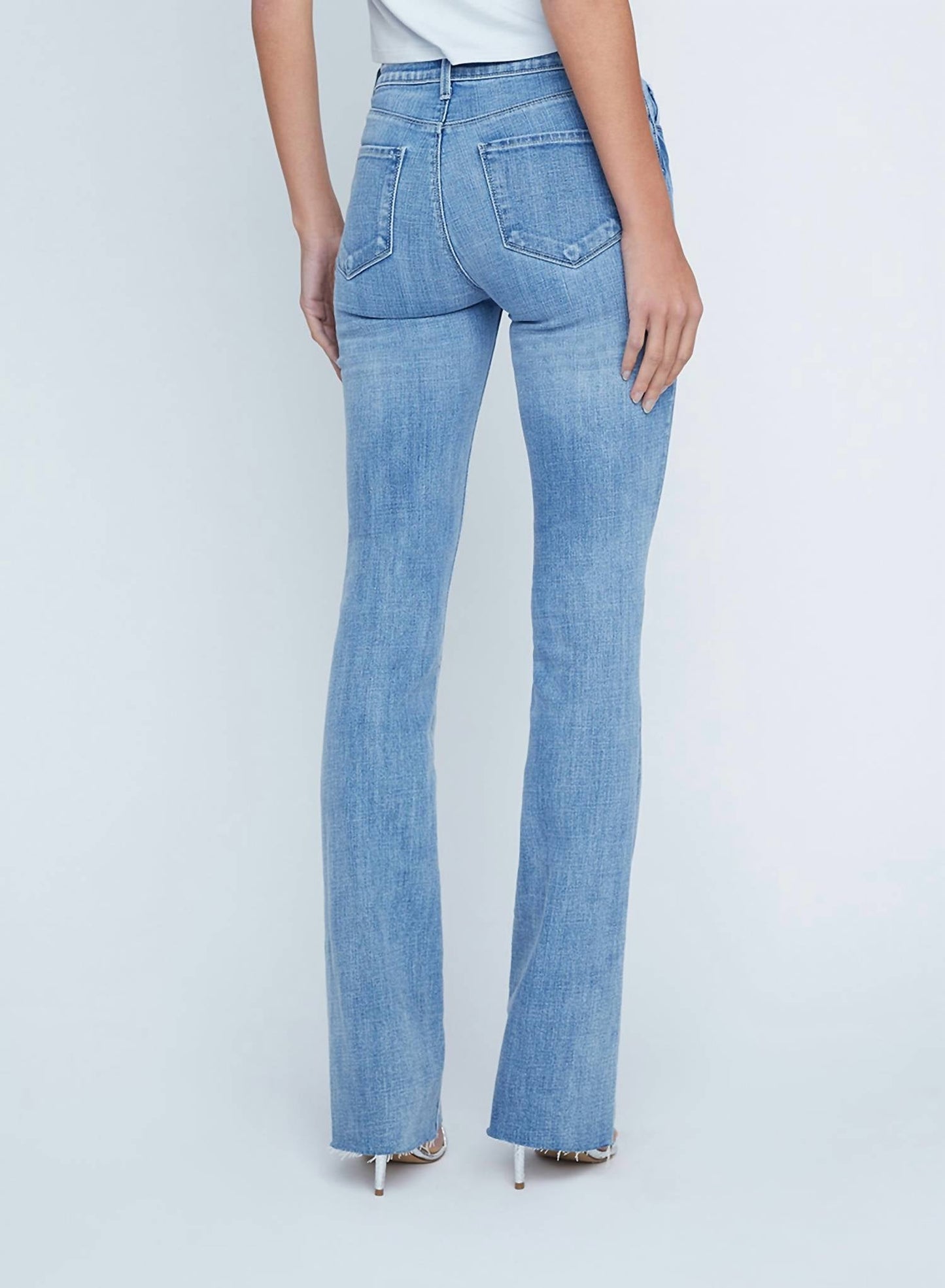 L'Agence - Ruth Straight-leg High-rise Jeans