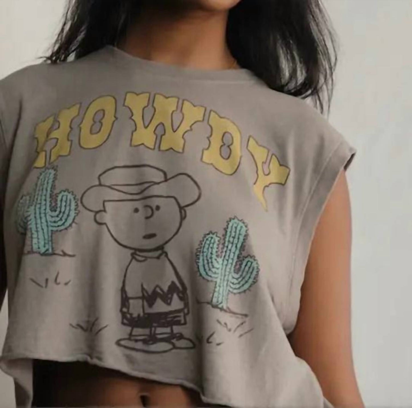 People Of Leisure - Peanuts "howdy" Tank