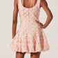 Astr - Fable 3d Floral Mini Dress