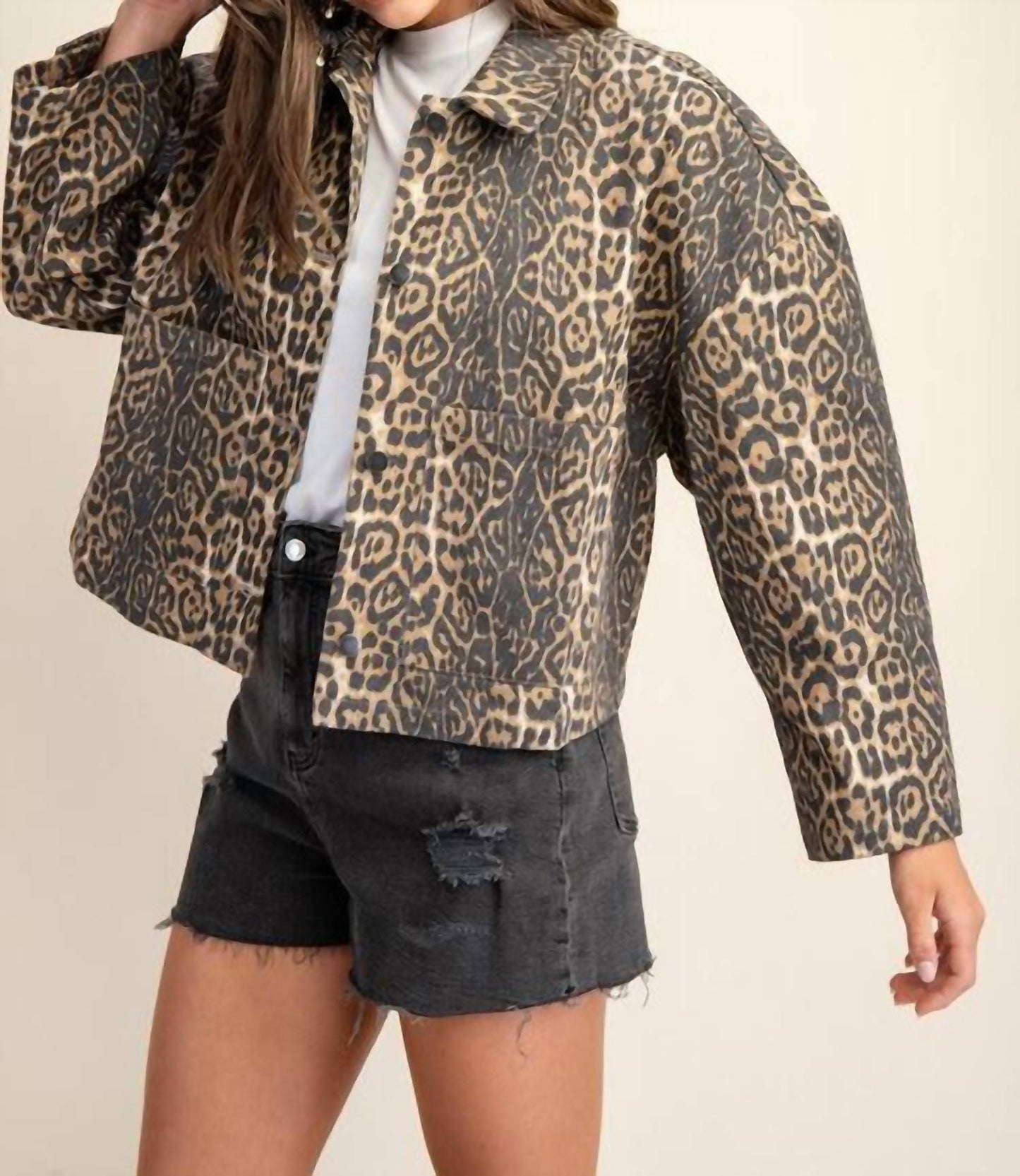 Gigio - Leopard Print Jacket