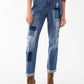 Fdj - Girlfriend Jeans With Rolled-up Hem