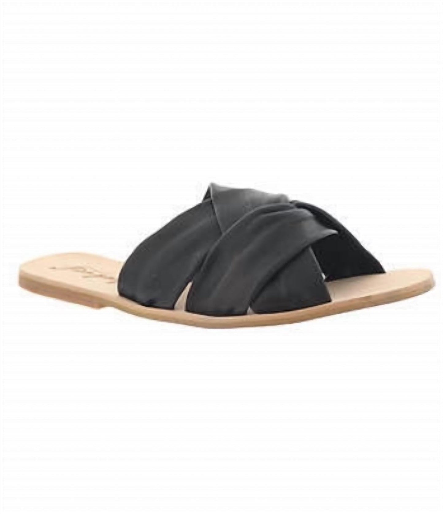 Free People - Women's Leather Crisscross Rio Vista Slides