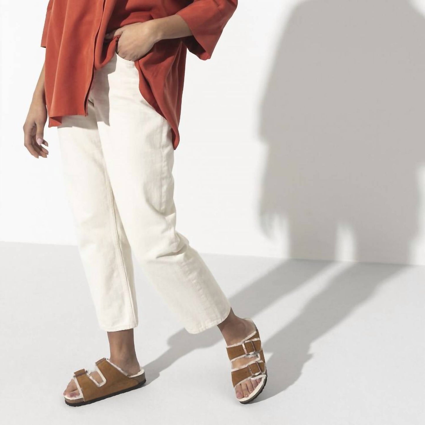 Birkenstock - Unisex Arizona Shearling Sandals
