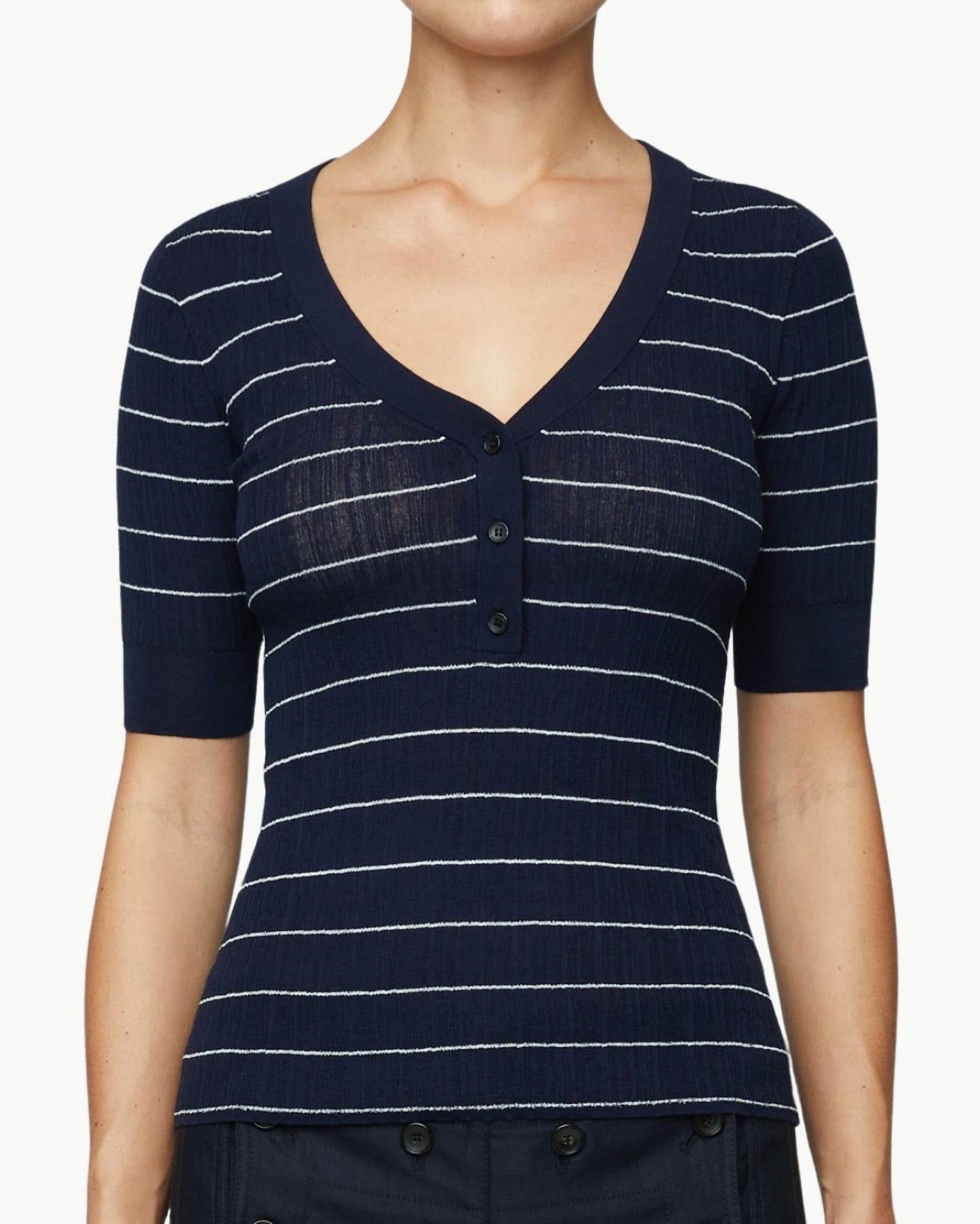 A.L.C. - Francis V Neck Top