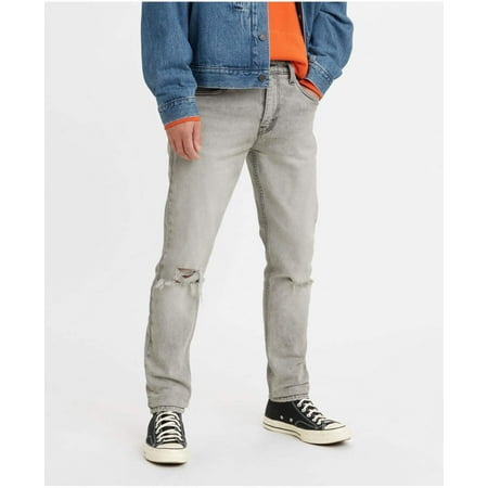levis-mens-gray-slim-tapered-eco-performance-jeans-size-30x30