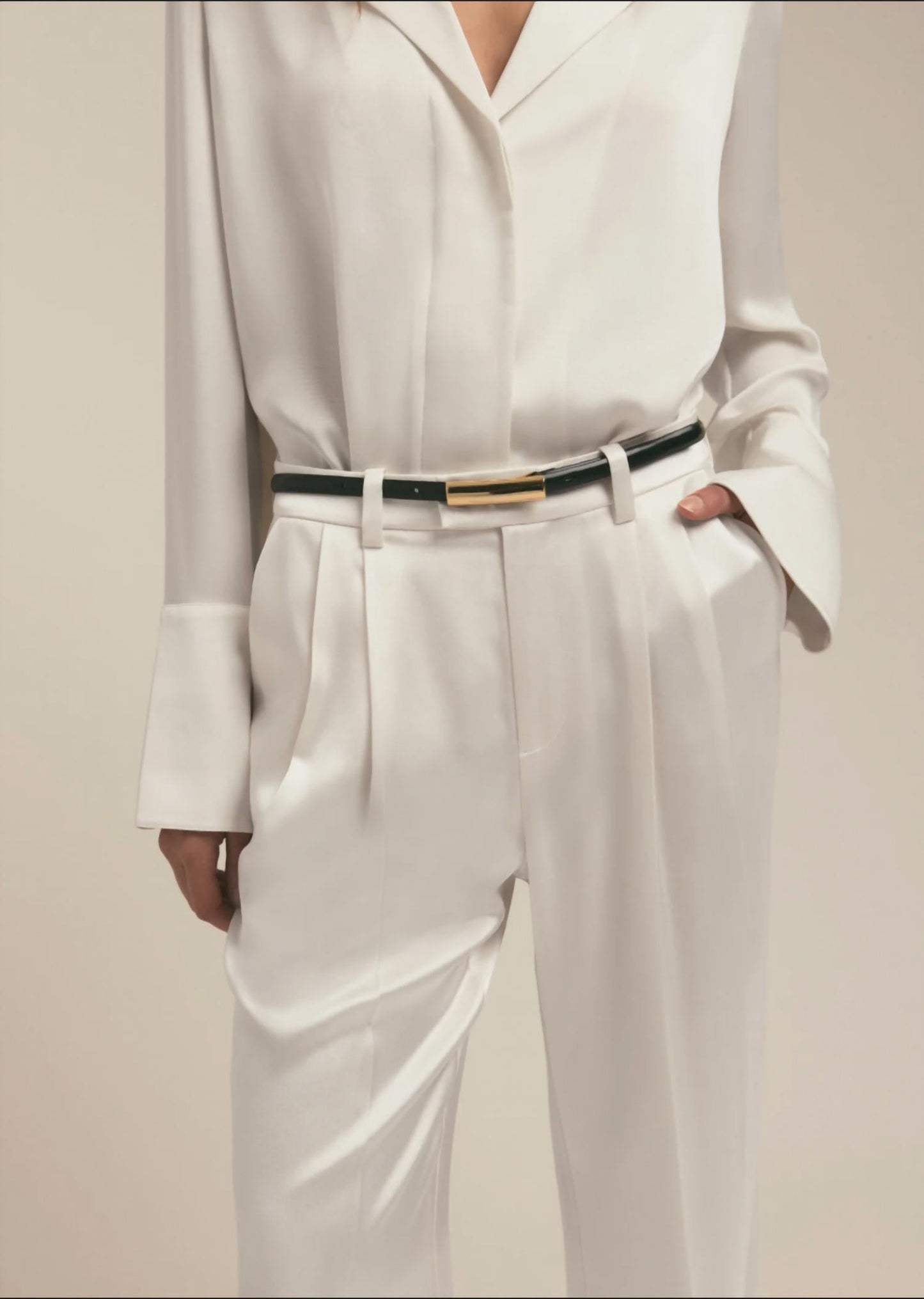 Favorite Daughter - Favorite Low Rise Satin Pants