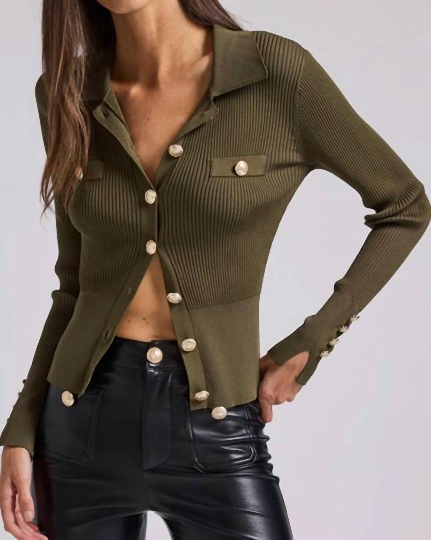 Generation Love - Carter Ribbed Button Sweater
