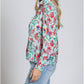 Apny - Puff Sleeve Blouse With Ruched Detail