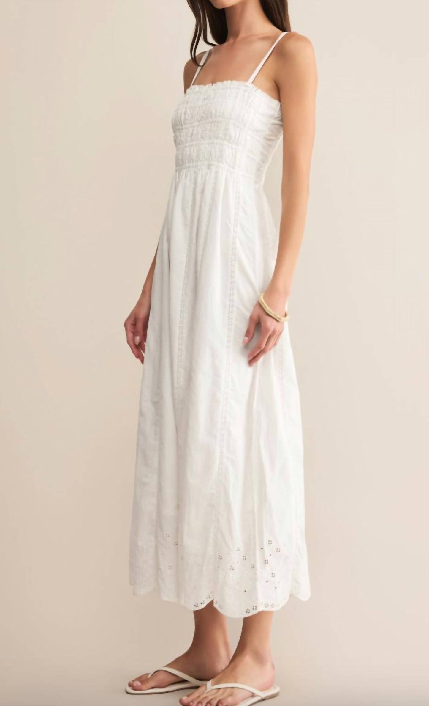 Z Supply - Dani Embroidered Midi Dress
