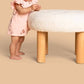 Omamimini - Baby Tent Dress with Box Pleated Sleeve