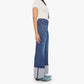 Mother - Lil Hustler Roller Sneak Cuff Jeans - Petite