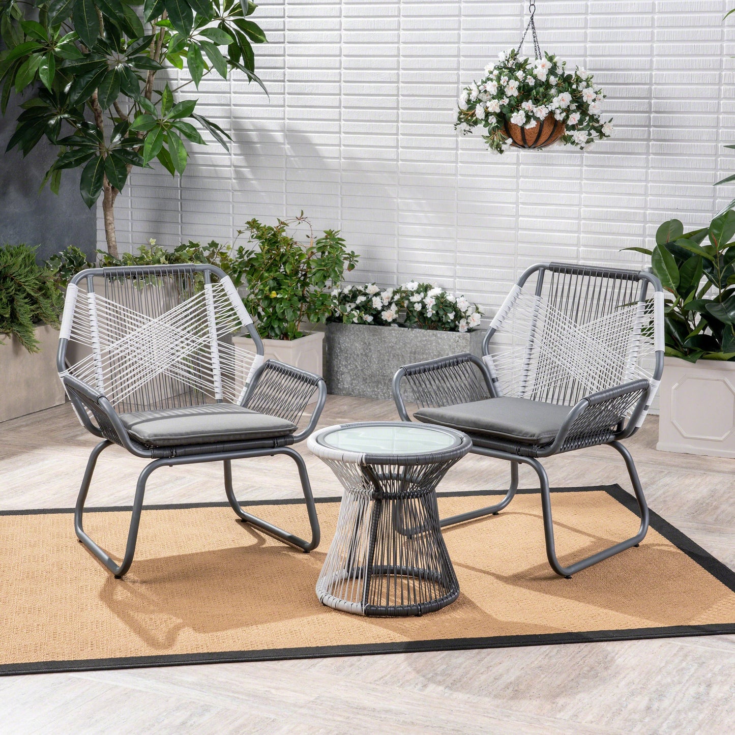 Milan 3PC Chat Set