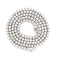 6.85ct Moissanite Tennis Necklace Sterling Silver