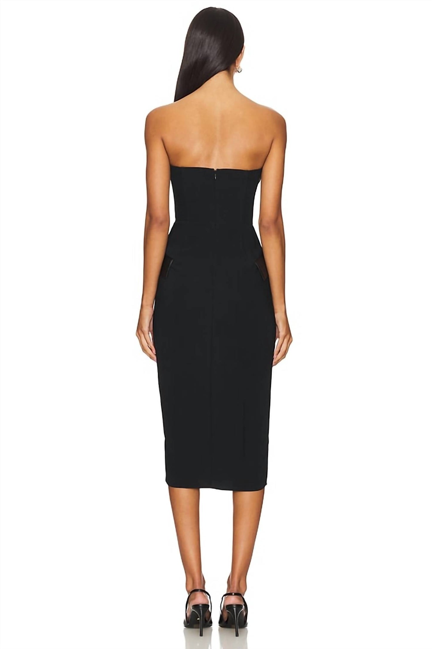 Amanda Uprichard - Strapless Cassie Midi Dress
