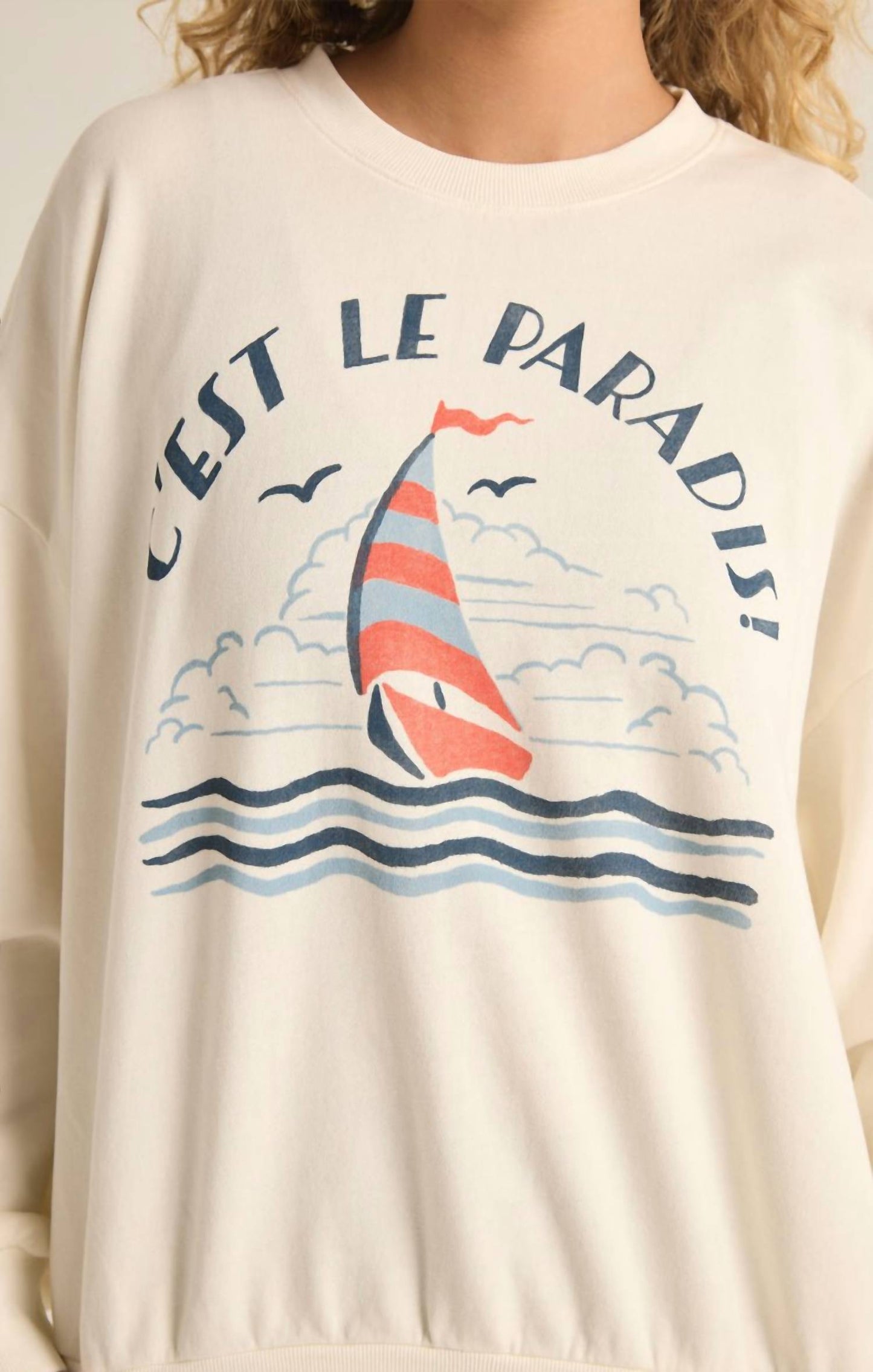 Z Supply - Le Paradis Sunday Sweatshirt