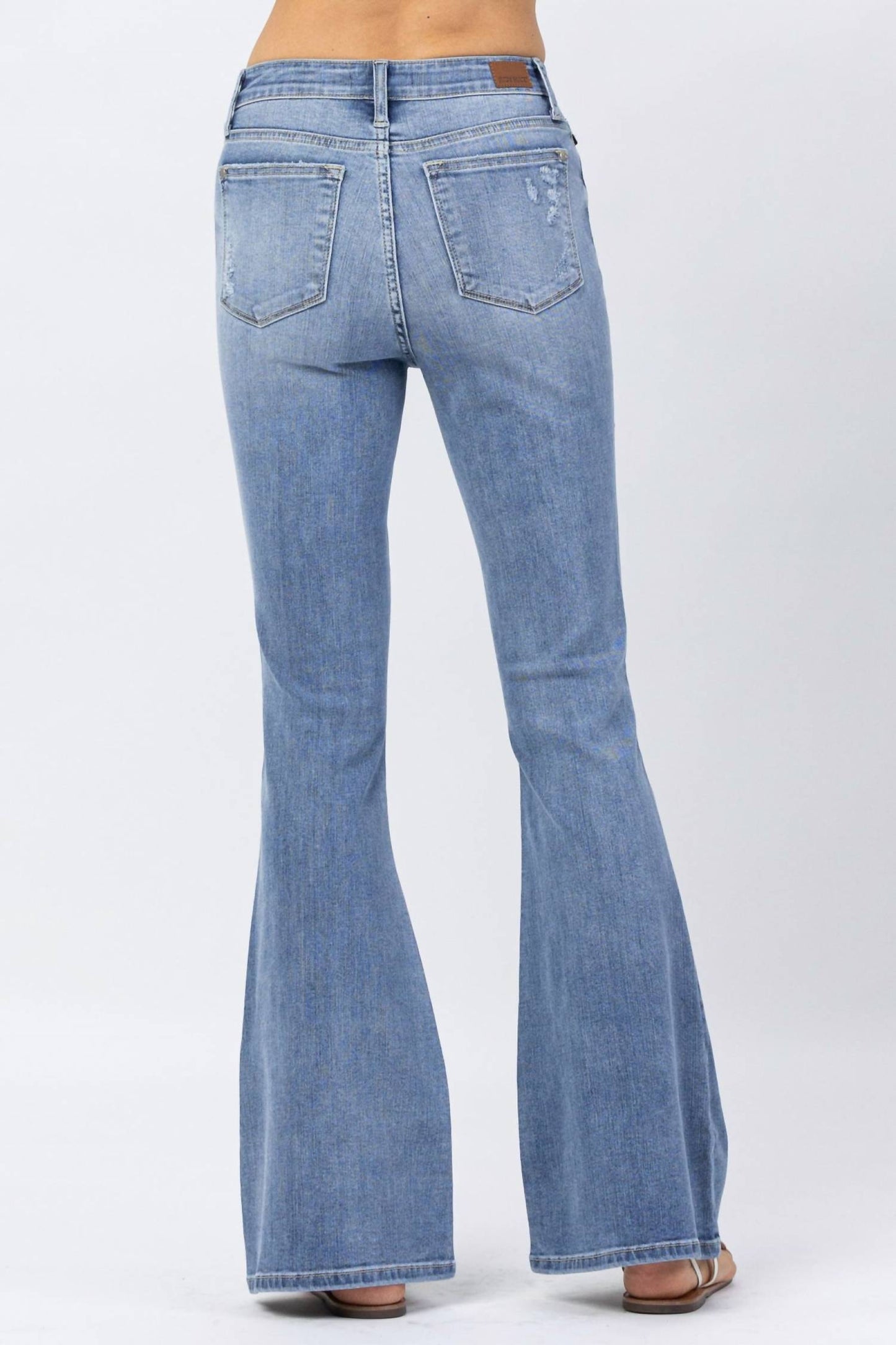 Judy Blue - Hi-Rise Destroyed Fit & Flare Jean