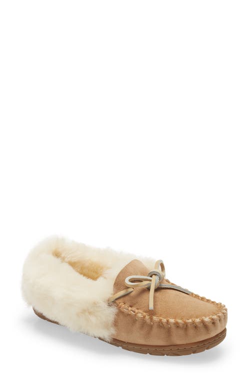 llbean-wicked-good-genuine-shearling-moccasin-slipper-natural-1