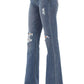 Judy Blue - Boot Cut Destructed Jean - Plus Size