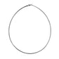 14k White Gold Classic Omega Style Chain (2 mm)