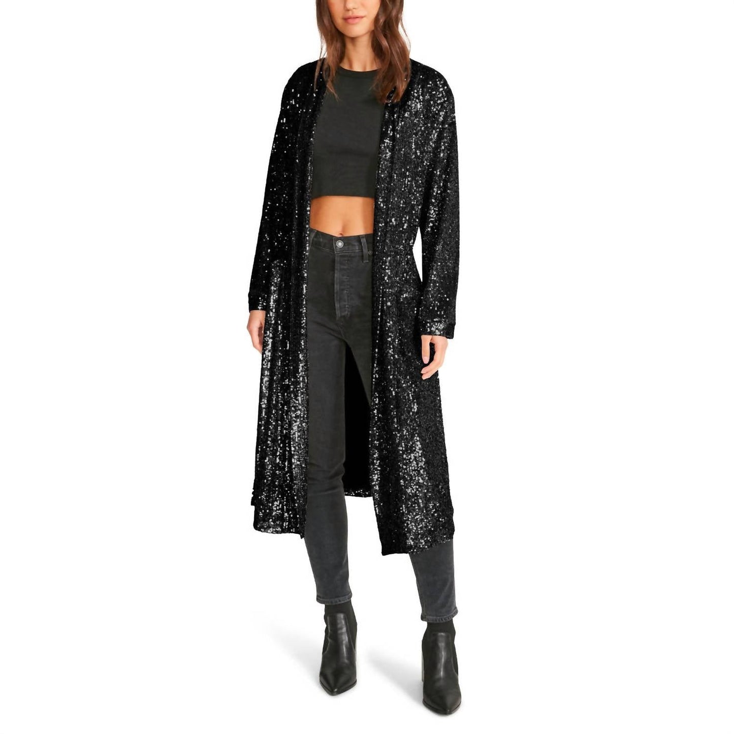 Steve Madden - Show Stopper Sequin Duster Jacket