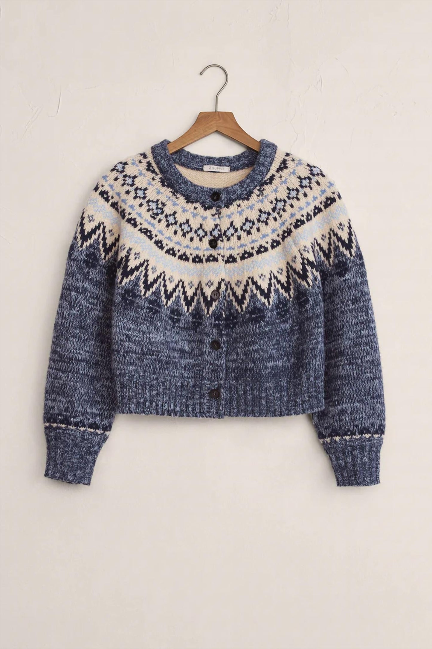 Z Supply - North Sea Fair Isle Cardigan