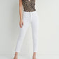 Just Black Denim - Arrow Straight White Denim Jean