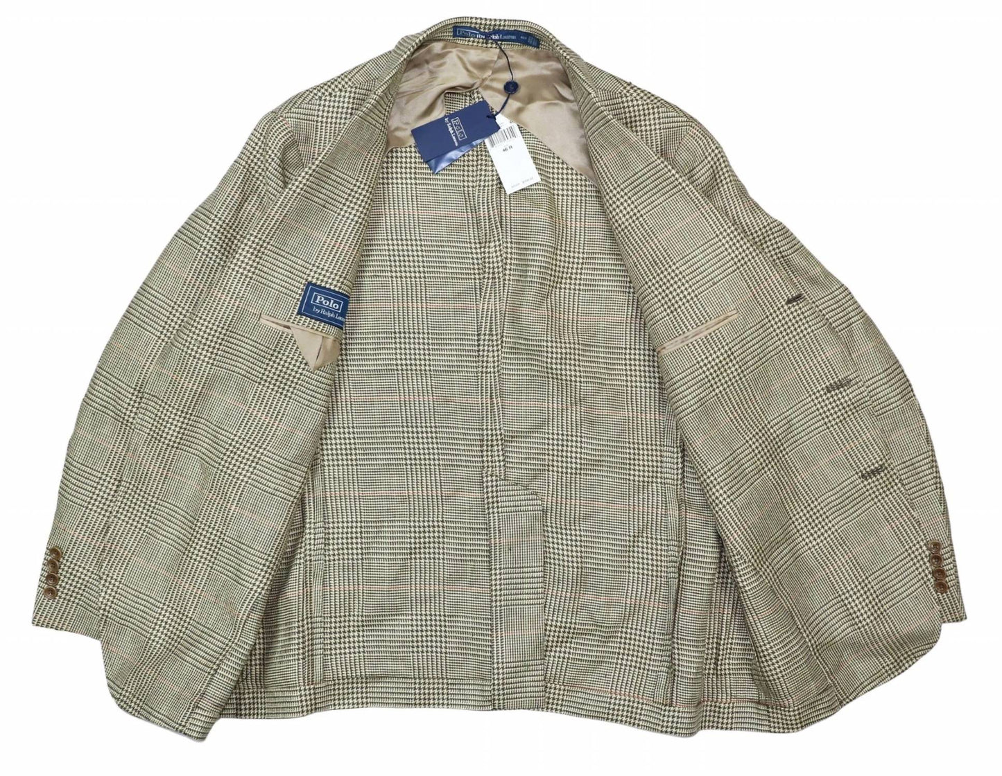 Polo Ralph Lauren - Men's Houndstooth Plaid Linen Sport Coat