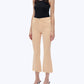 Bayeas - High Rise Vintage Crop Flare Denim Jeans
