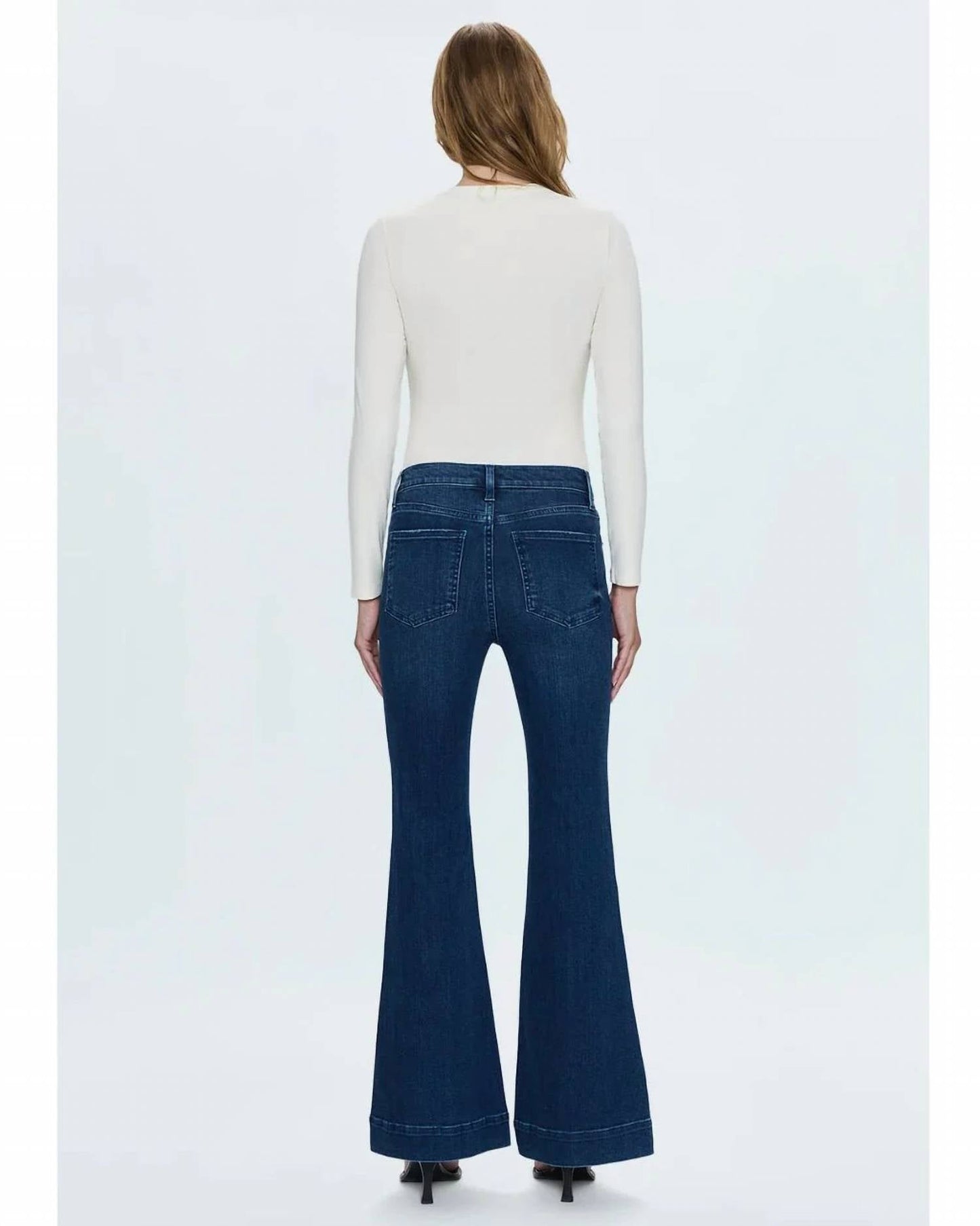 Pistola - Denim Kinsley Mid-rise Ultra Flare Jean