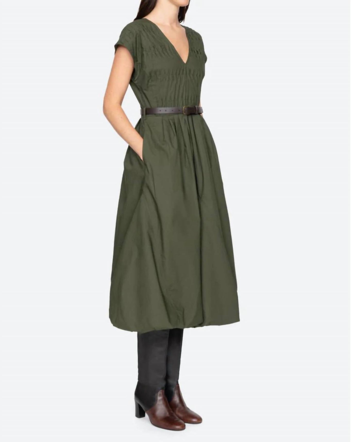 Sea - Sullivan Belted Bubble Dress