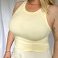 Le Lis - Women's Coastal Stitch Ribbed Tank Top