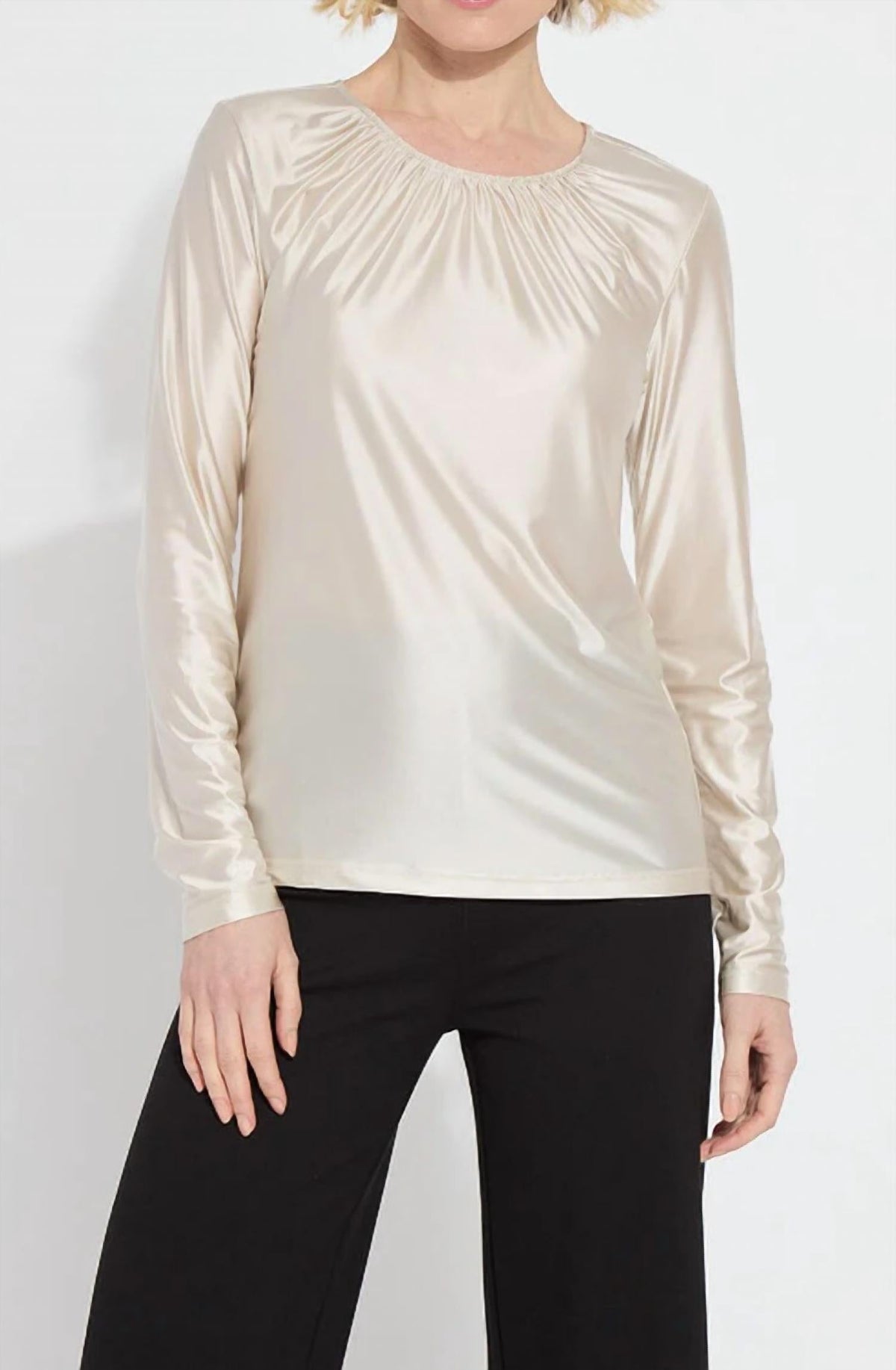 Lysse - Larissa Satin Jersey Top