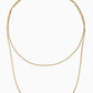 Crystal Haze - DOUBLE ROPE CHAIN NECKLACE